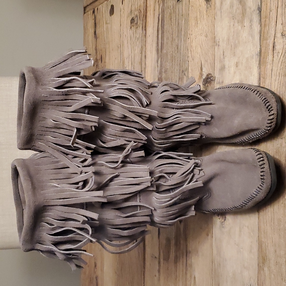 Minnetonka 3-Layer Fringe Boot - image 6